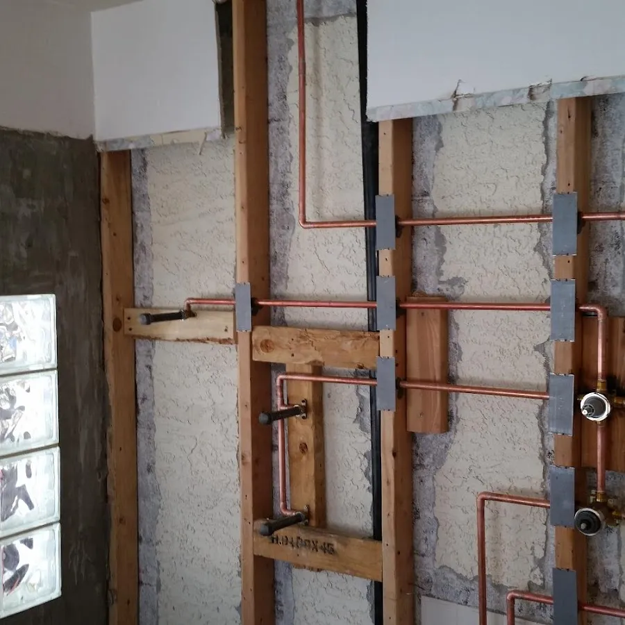 Copper pipe installation for Repiping in Byron