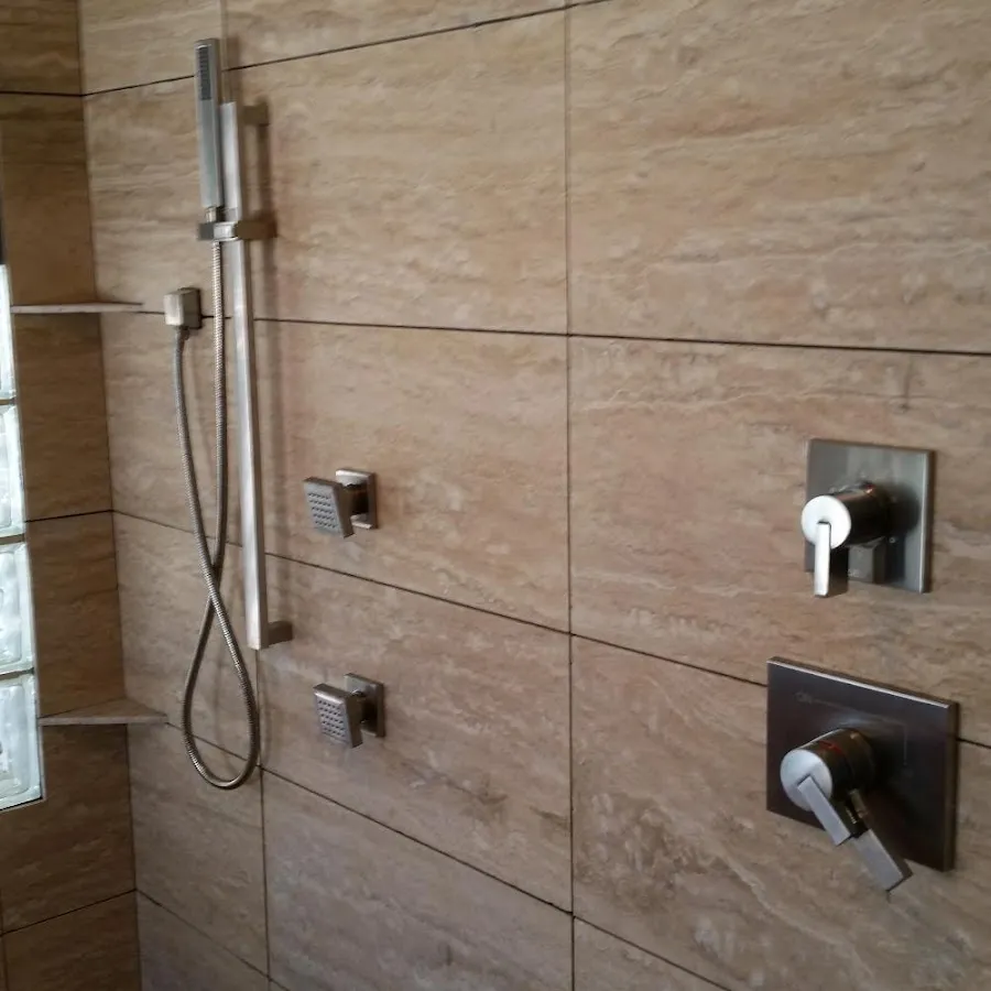 Shower fixture installation for Water Heater Installation in Byron